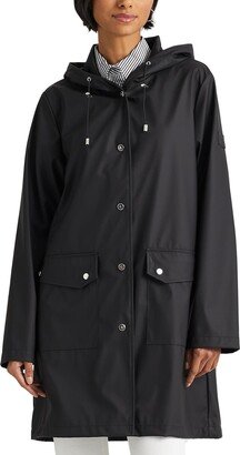 Hooded Longline Rain Slicker