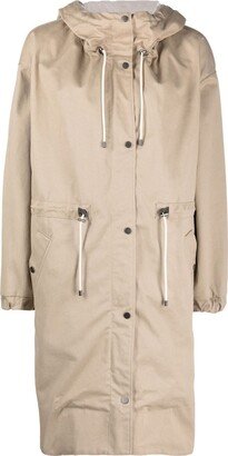 Hooded Parka Coat-AE