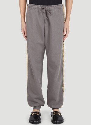 Contrast-trim Track Pants - Man Track Pants Grey Xl