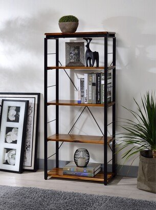 GEROJO Jurgen Bookshelf with 4 Open Compartment