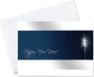 Signature Cards New Year Greeting Card Box Set of 25 Cards & 26 Envelopes - FL100