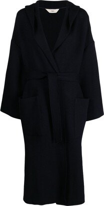 Belted Virgin Wool Coat-AA