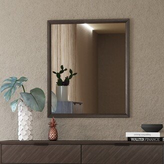 Modrest Roger Mid-century Acacia Mirror - Brown