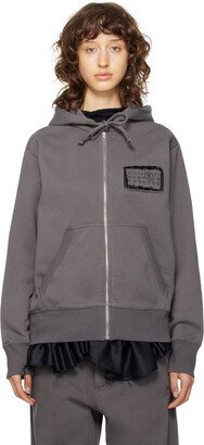 Gray Numeric Hoodie