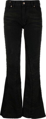 Adjustable Flared Jeans