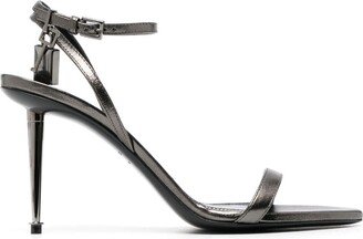 Padlock 105mm leather sandals