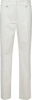 High Waist Straight Leg Trousers-AI