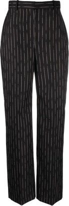 High-waisted trousers-AL