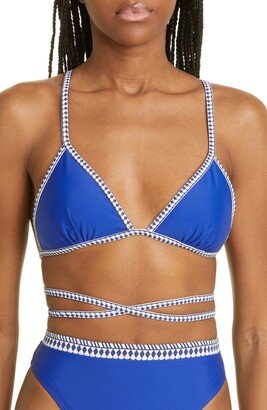 Lena Wrap Triangle Bikini Top