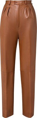 Fidelia Conical Leather Pants