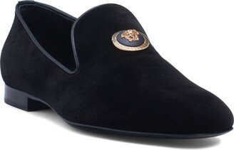 Biggie Medusa Velvet Slipper