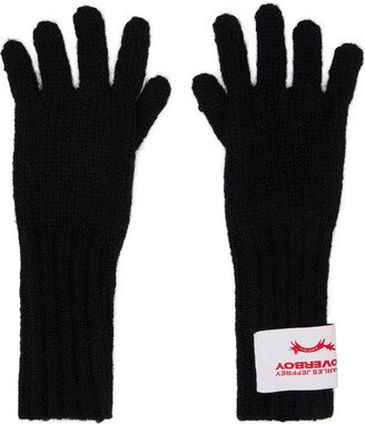 Black Patch Gloves-AA