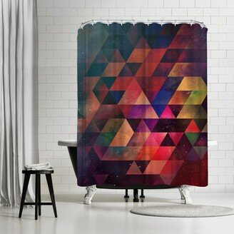 71 x 74 Shower Curtain, dyrgg by Spires
