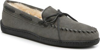 Sheepskin Hardsole Moccasin Slipper