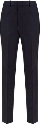 Slim-Cut Tailored Trousers-BT