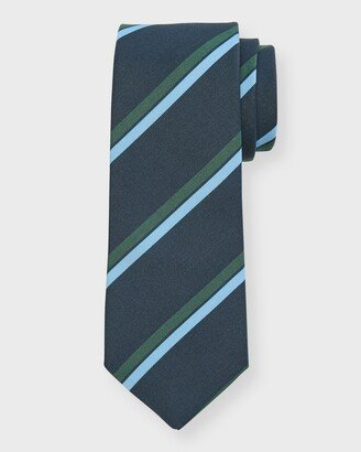 Sid Mashburn Men's Diagonal Silk Tie