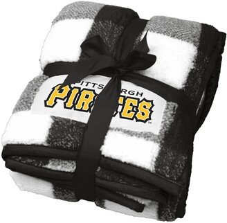 Pittsburgh Pirates 50 x 60 Buffalo Check Frosty Fleece Blanket