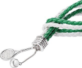 TANE Tennis Racquet Ball keychain