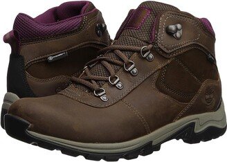 Mt. Maddsen Mid Leather Waterproof (Medium Brown Full Grain) Women's Lace-up Boots