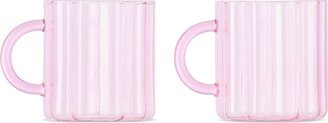 Fazeek Pink Wave Mug Set