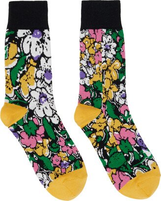 Multicolor Floral Socks