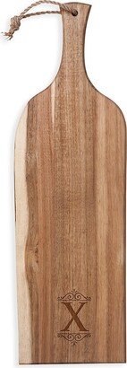 Monogram Artisan Acacia Wood Serving Plank