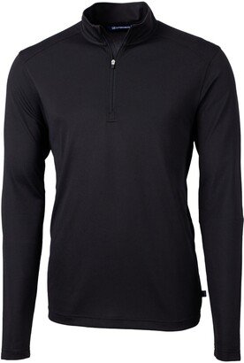 Virtue Eco Recycled Fiber Piqué Quarter Zip Pullover