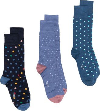 Polka-Dot Print Sock Pack