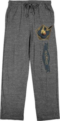 Hogwarts Legacy Golden Snidget Logo Men's Gray Heather Sleep Pajama Pants-Small