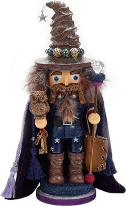 15-Inch Hollywood Wizard Nutcracker with Owl