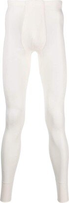 Mid-Rise Wool-Blend Leggings