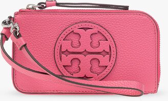 Card Holder With Strap - Pink