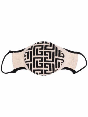 Geometric-Print Face Mask