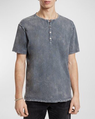 Men's Ethan Henley Cotton Shirt