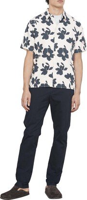 Men's Painterly Floral S/S