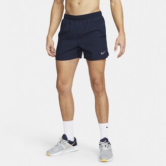 Men's Challenger Dri-FIT 5 Brief-Lined Running Shorts in Blue