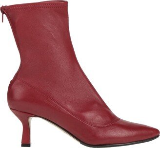 L'ARIANNA Ankle Boots Brick Red