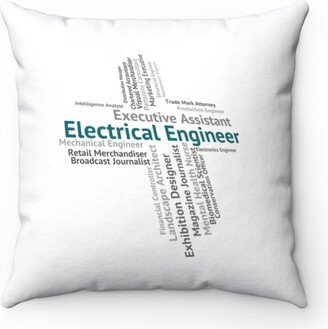 Electrical Engineer Pillow - Throw Custom Cover Gift Idea Room Decor