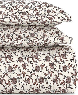 3-Piece Floral Print Cotton Quilt Set