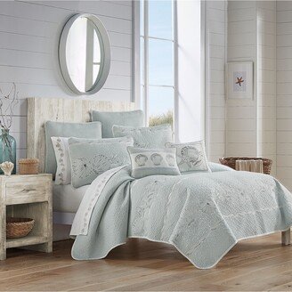 Royal Court Water's Edge 3-Pc. Quilt Set, Full/Queen