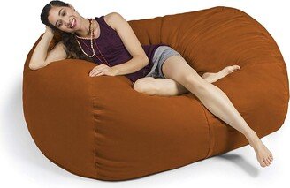 5.5 Foot Lounger Bean Bag Loveseat