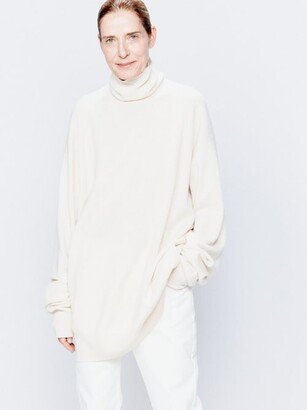 Cashmere-blend Roll-neck Sweater-AA