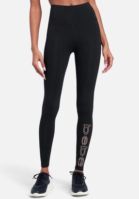 Sport Sequin Logo Legging