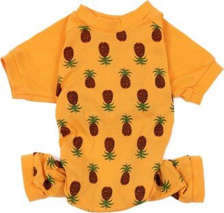 Leveret Dog Cotton Pajama Pineapple