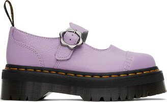 Purple Addina Flower Oxfords