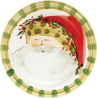 Old St. Nick Brown Salad Plate