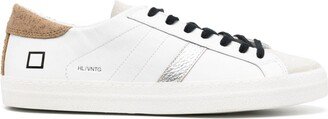 Court low-top leather sneakers