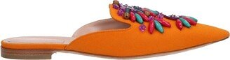 Mules & Clogs Orange