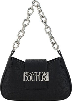 Logo-Plaque Chain-Linked Crossbody Bag