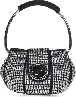 U.F.O. Crystal-Embellished Shoulder Bag